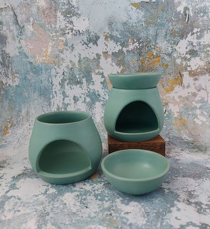 Stoneware Essential Oil/Wax Melt Burner